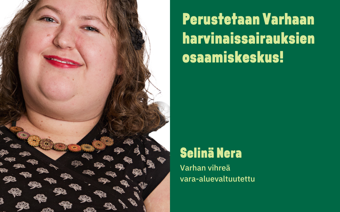 Aloite: Varhaan harvinaissairauksien osaamiskeskus